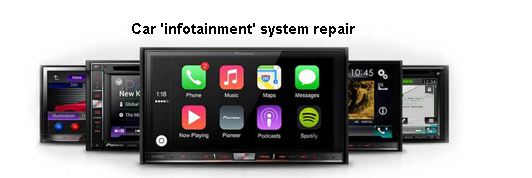 Car infotainment system repair